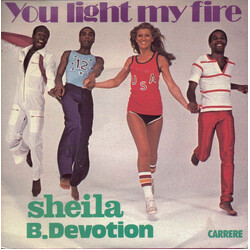 Sheila & B. Devotion You Light My Fire USED VINYL 7INCH SINGLE 45 RPM
