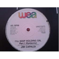 Jim Capaldi I'll Keep Holding On (Part 1) USED VINYL 12INCH 45 RPM STEREO SINGLE