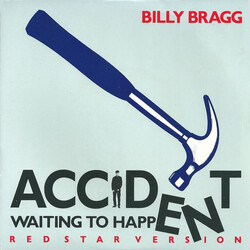 Billy Bragg Accident Waiting To Happen (Red Star Version) USED VINYL 12INCH 45 RPM SINGLE STEREO