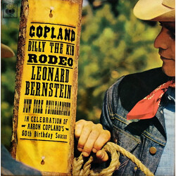 Aaron Copland / Leonard Bernstein / New York Philharmonic Billy The Kid/Rodeo Vinyl LP USED