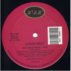 Liquid Heat Nice Girls USED VINYL 12INCH 33 S RPM