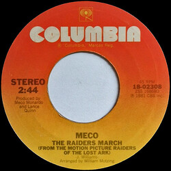 Meco Monardo The Raiders March / Cairo Nights USED VINYL 7INCH 45 RPM SINGLE