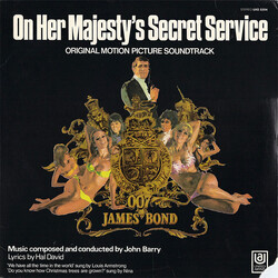 John Barry On Her Majesty's Secret Service (Original Motion Picture Soundtrack) Vinyl LP USED