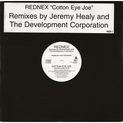 Rednex Cotton Eye Joe USED VINYL 12INCH 45 RPM MAXI-SINGLE PROMO STEREO