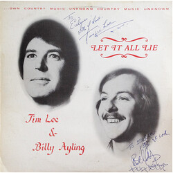 Jim Lee (6) / Billy Ayling Let It All Lie Vinyl LP USED
