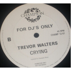 Trevor Walters Lock Away Your Heart USED VINYL 12INCH 45 RPM PROMO