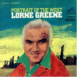 Lorne Greene Portrait Of The West Vinyl LP USED