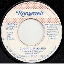 Horace Andy God Is Displeased USED VINYL 7INCH 45 RPM