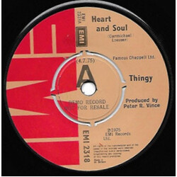 Thingy (3) Heart And Soul USED VINYL 7INCH 45 RPM PROMO