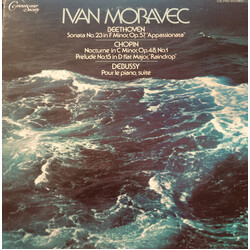 Ivan Moravec Ivan Moravec Plays Beethoven, Chopin, Debussy Vinyl LP USED