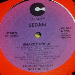 Sedan (2) Snake Dancin' USED VINYL 12INCH 33 S RPM PROMO STEREO