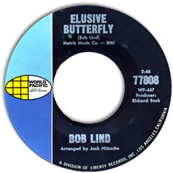Bob Lind Elusive Butterfly / Cheryl's Goin' Home USED VINYL 7INCH 45 RPM SINGLE STYRENE