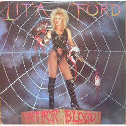 Lita Ford Out For Blood Vinyl LP USED