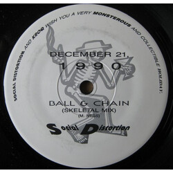 Social Distortion Ball & Chain (Skeletal Mix) USED VINYL 7INCH SINGLE SINGLE SIDED