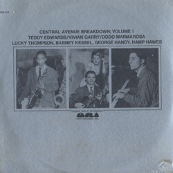 Teddy Edwards / Vivian Garry / Dodo Marmarosa Central Avenue Breakdown; Volume 1 (Original 1945-47 Recordings) Vinyl LP USED