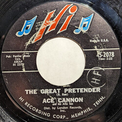Ace Cannon The Great Pretender / Gone USED VINYL 7INCH 45 RPM SINGLE STYRENE