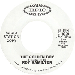 Roy Hamilton (5) The Golden Boy USED VINYL 7INCH PROMO MONO
