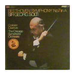 Ludwig van Beethoven / Georg Solti / Chicago Symphony Orchestra Symphony No. 7 In A / Coriolan Overture Vinyl LP USED