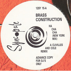Brass Construction Ha Cha Cha USED VINYL 12INCH PROMO