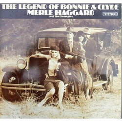 Merle Haggard / The Strangers (5) The Legend Of Bonnie & Clyde Vinyl LP USED
