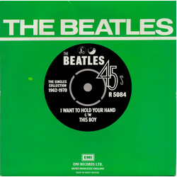 The Beatles I Want To Hold Your Hand c/w This Boy USED VINYL 7INCH 45 RPM SINGLE REISSUE