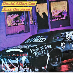 David Allan Coe Just Divorced Vinyl LP USED