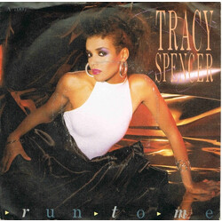 Tracy Spencer Run To Me USED VINYL 7INCH 45 RPM