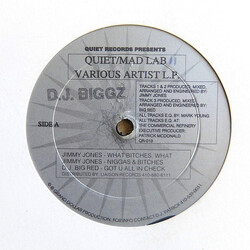Various Quiet/Mad Lab Various Artist L.P. Vinyl LP USED