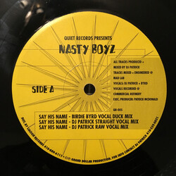 Nasty Boyz (2) Say His Name USED VINYL 12INCH 33 S RPM EP