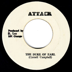 Cornell Campbell / King Tubby / The Aggrovators The Duke Of Earl / A Miserable Version USED VINYL 7INCH 45 RPM