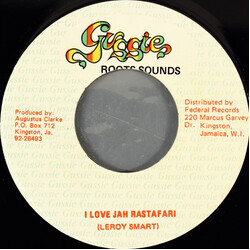 Leroy Smart I Love Jah Rastafari USED VINYL 7INCH 45 RPM