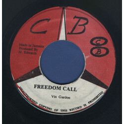 Vin Gordon Freedom Call USED VINYL 7INCH 45 RPM