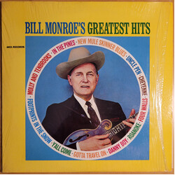 Bill Monroe Bill Monroe's Greatest Hits Vinyl LP USED