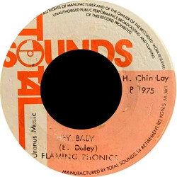 Flaming Phonics Hey Baby USED VINYL 7INCH 45 RPM SINGLE