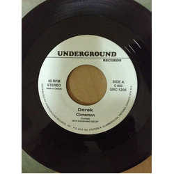 Derek (3) / Johnny Rivers Cinnamon / Help Me Rhonda Vinyl 7" USED