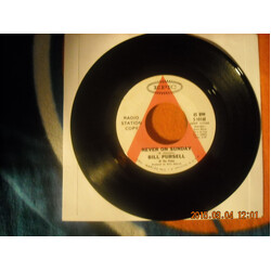 Bill Pursell Never On Sunday USED VINYL 7INCH 45 RPM PROMO MONO