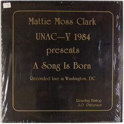 U.N.A.C.-5/C.O.G.I.C. / Mattie Moss Clark A Song Is Born - 1984 - Recorded Live In Washington,DC Vinyl LP USED