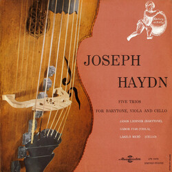 Joseph Haydn / János Liebner / Gábor Fias / László Mezö Five Trios For Barytone, Viola And Cello Vinyl LP USED