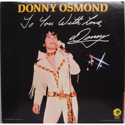 Donny Osmond To You With Love, Donny Vinyl LP USED