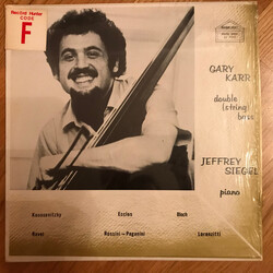 Gary Karr / Jeffrey Siegel Plays Double-Bass Vinyl LP USED