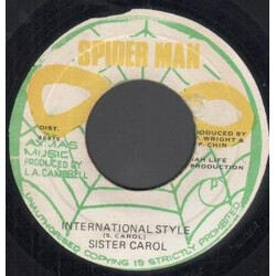 Sister Carol International Style USED VINYL 7INCH