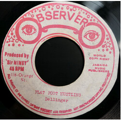 Dillinger Flat Foot Hustling USED VINYL 7INCH 45 RPM