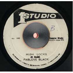 Pablo Black High Locks USED VINYL 7INCH 45 RPM