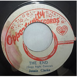 Johnny Clarke / Rupie Edwards All Stars The End / Pure Soul USED VINYL 7INCH 45 RPM