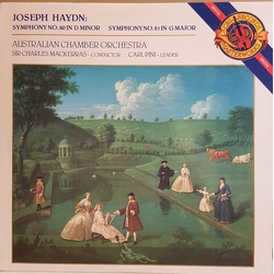Joseph Haydn / Australian Chamber Orchestra / Sir Charles Mackerras Symphony No.80 In D Minor/ Symphony No.81 In G Major Vinyl LP USED