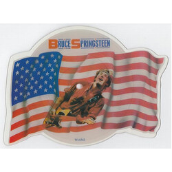 Bruce Springsteen I'm On Fire / Born In The U.S.A. USED VINYL 7INCH 45 RPM SHAPE PICTURE DISC