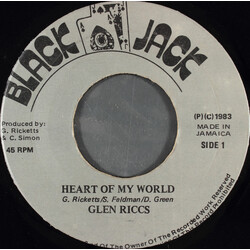 Glen Ricketts Heart Of My World USED VINYL 7INCH 45 RPM
