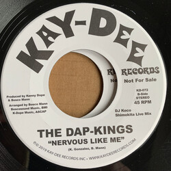 The Dap-Kings Nervous Like Me USED VINYL 7INCH 45 RPM MISPRINT PROMO