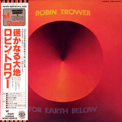 Robin Trower For Earth Below Vinyl LP USED