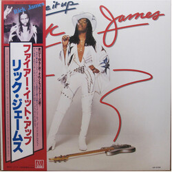 Rick James Fire It Up Vinyl LP USED